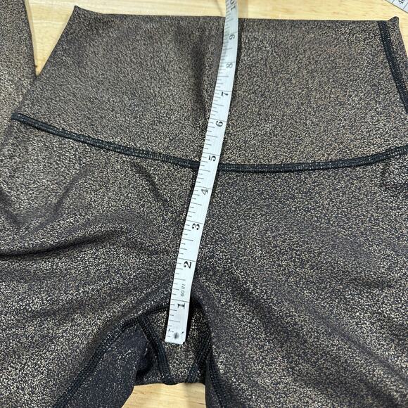 Lululemon Wunder Under High-Rise Tight Foil 28" Black Copper Women's Size 2 EUC - Picture 8 of 9